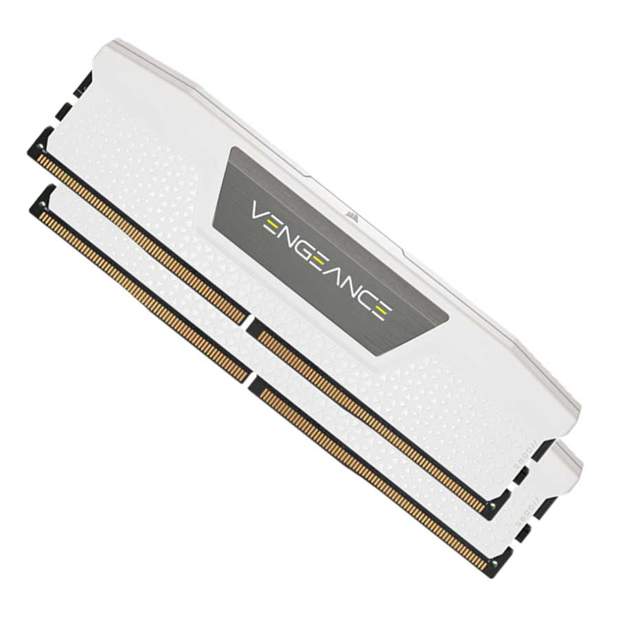 رم کورسیر VENGEANCE White 32GB Dual 5200MHz CL38 DDR5