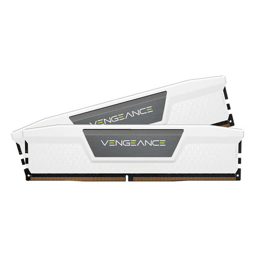 رم کورسیر VENGEANCE White 32GB Dual 5200MHz CL38 DDR5