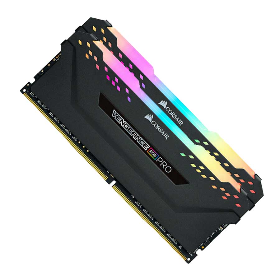 رم کورسیر مدل VENGEANCE RGB PRO 32GB DUAL 3600MHz CL18 DDR4