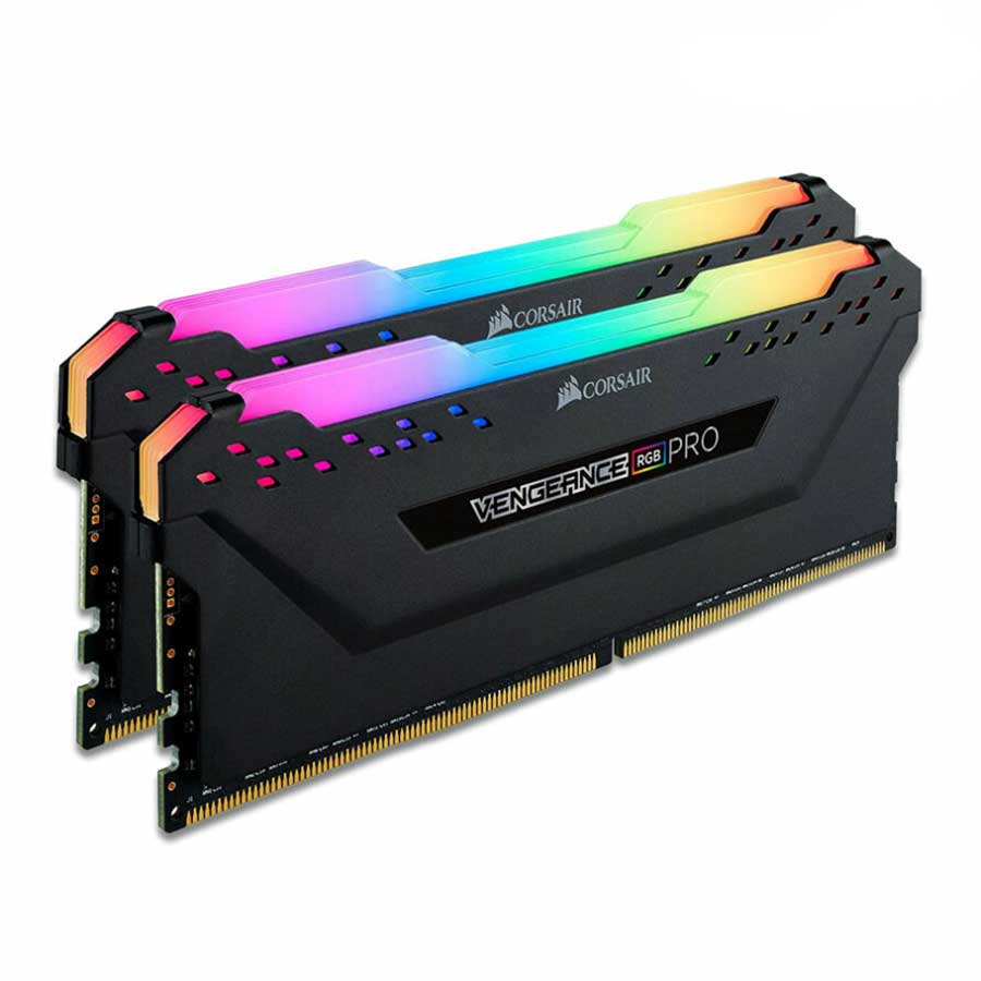 رم کورسیر مدل VENGEANCE RGB PRO 32GB DUAL 3600MHz CL18 DDR4