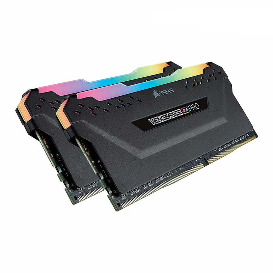 رم کورسیر مدل VENGEANCE RGB PRO 32GB DUAL 3600MHz CL18 DDR4