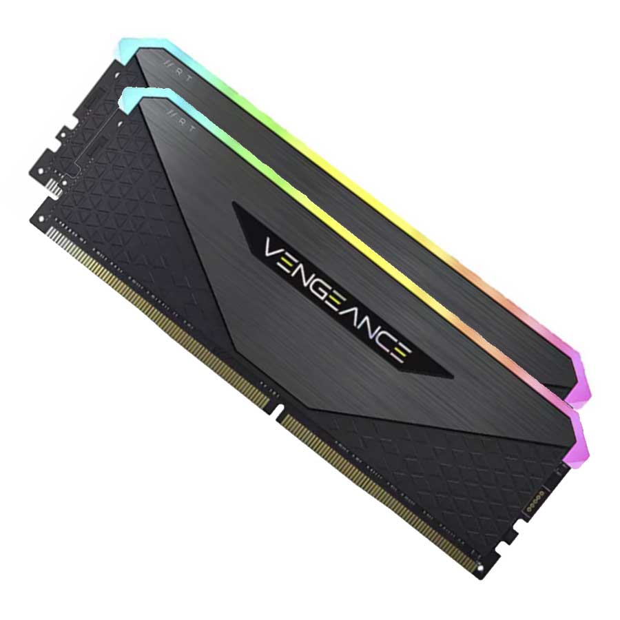 رم کورسیر VENGEANCE RGB RT Black 16GB Dual 3600MHz CL18