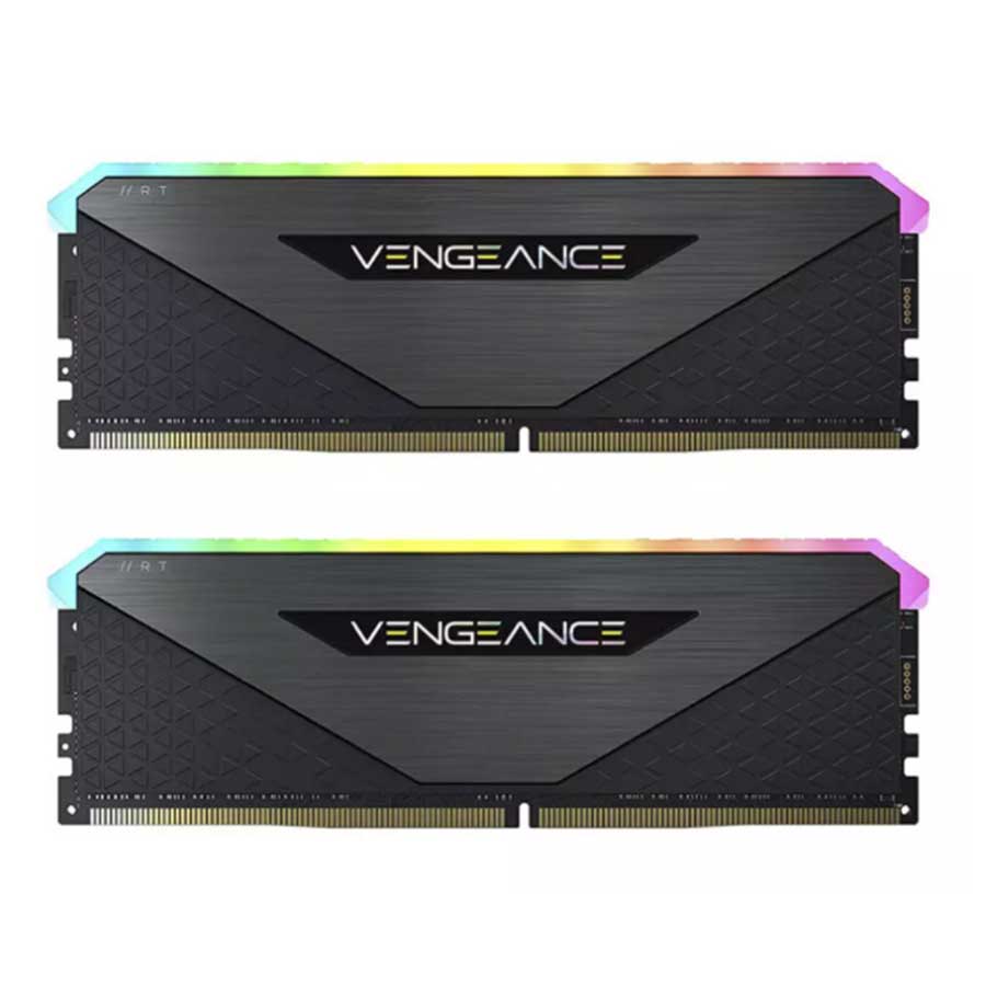 رم کورسیر VENGEANCE RGB RT Black 16GB Dual 3600MHz CL18