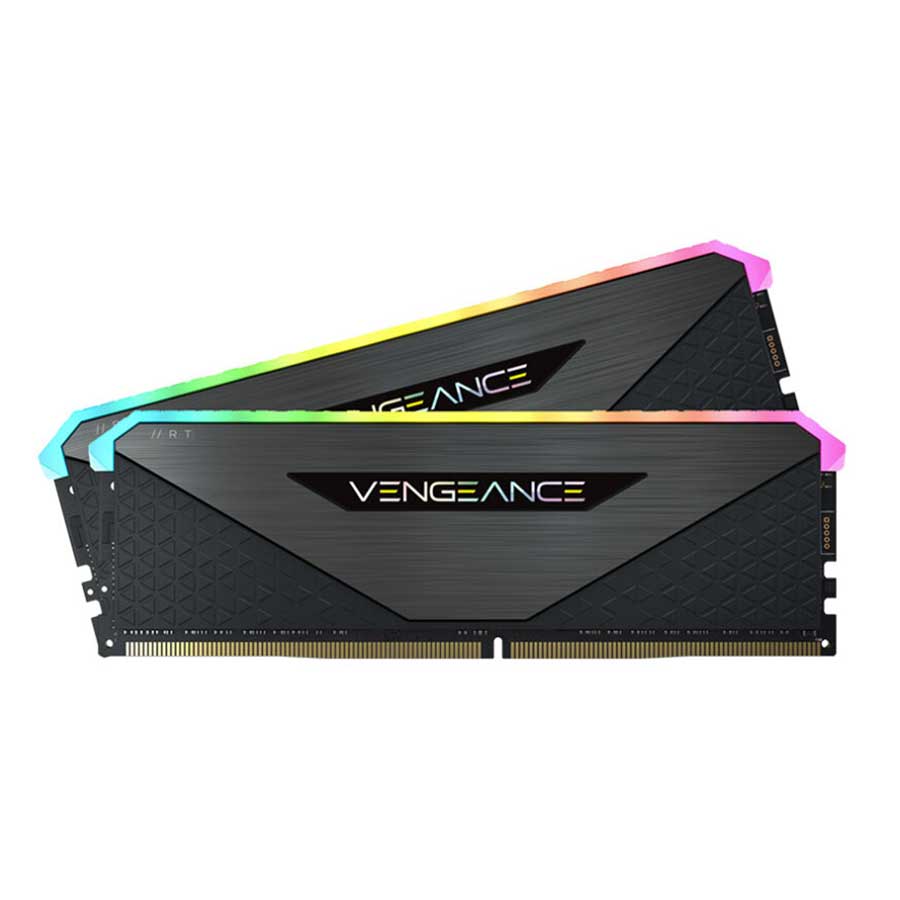 رم کورسیر VENGEANCE RGB RT Black 16GB Dual 3600MHz CL18