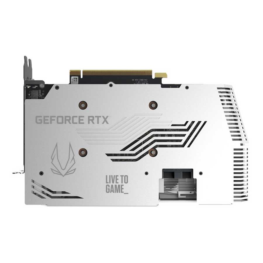کارت گرافیک زوتاک GAMING GeForce RTX3060 Ti AMP White Edition LHR