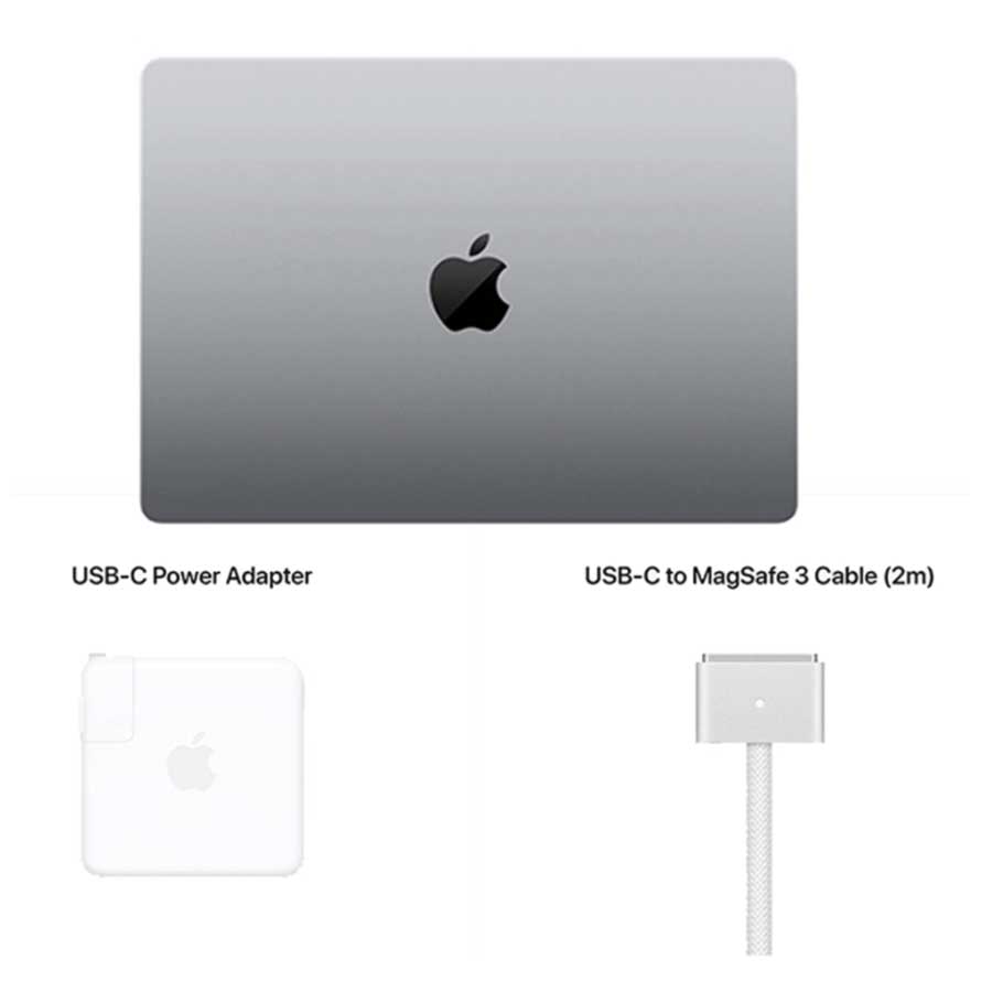 لپ تاپ 14.2 اینچ اپل MacBook Pro 14 (2021)-MKGP3 M1 Pro/512GB SSD/16GB/14CORE