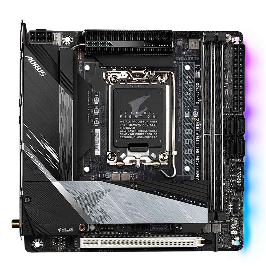 مادربرد گیگابایت مدل Z690I AORUS ULTRA DDR4