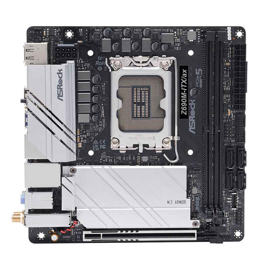 مادربرد ازراک مدل Z690M-ITX/ax