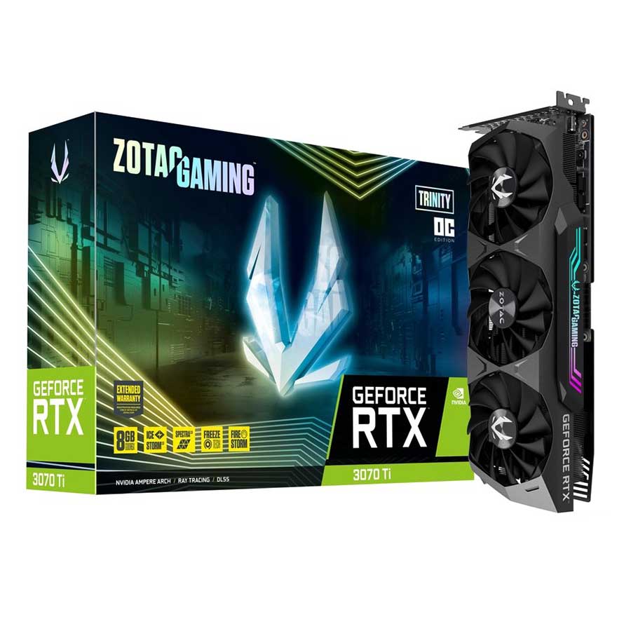 کارت گرافیک زوتاک GAMING GeForce RTX3070 Ti Trinity OC 8GB