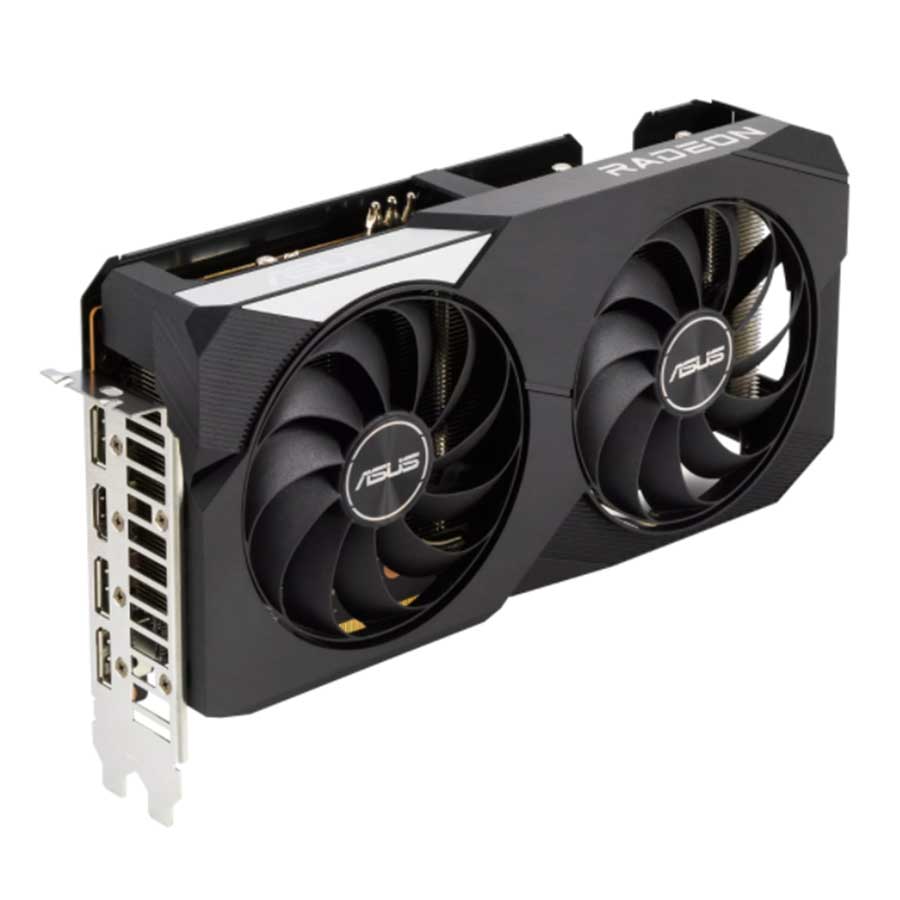 کارت گرافیک ایسوس Dual Radeon RX6600 XT OC Edition 8GB