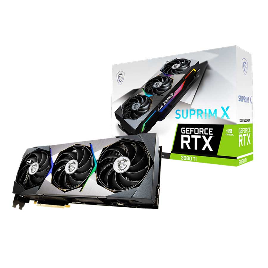 کارت گرافیک ام اس آی مدل GeForce RTX3080 Ti SUPRIM X 12G