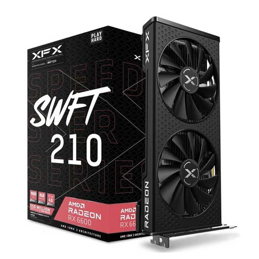 کارت گرافیک ایکس اف ایکس Speedster SWFT 210 AMD Radeon RX6600