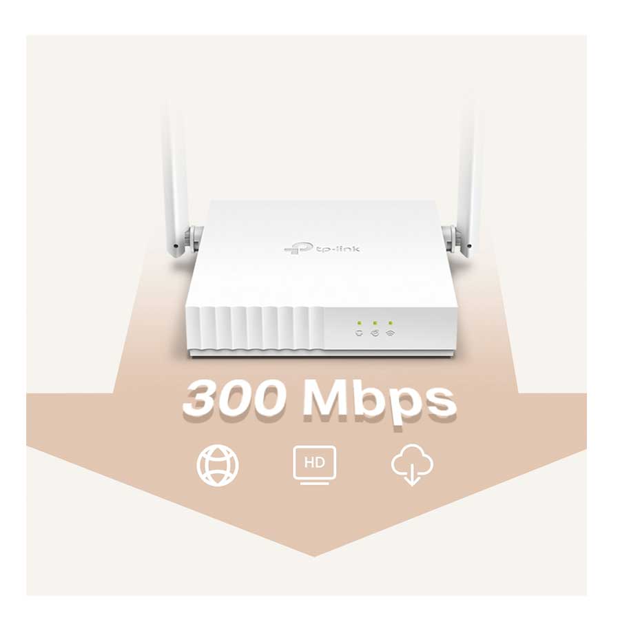 روتر بيسيم 300Mbps تی پی لينک مدل TL-WR820N