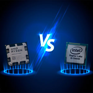 مقایسه پردازنده اینتل Core i9-13900K و ای ام دی Ryzen 9 7950X