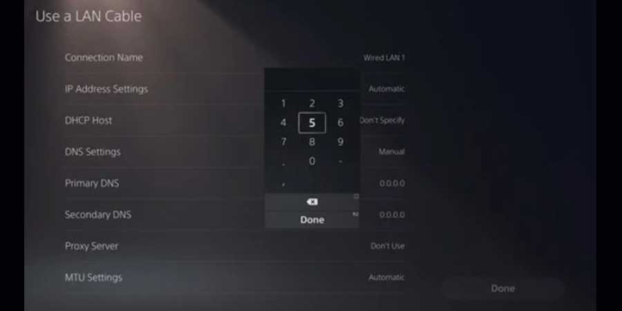 چگونه تنظیمات DNS را در PS5 (پلی استیشن 5) تغییر دهیم؟