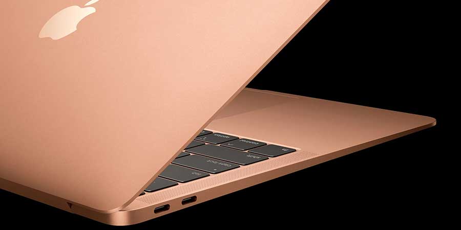 درگاه Thunderbolt در لپ تاپ اپل Macbook Air