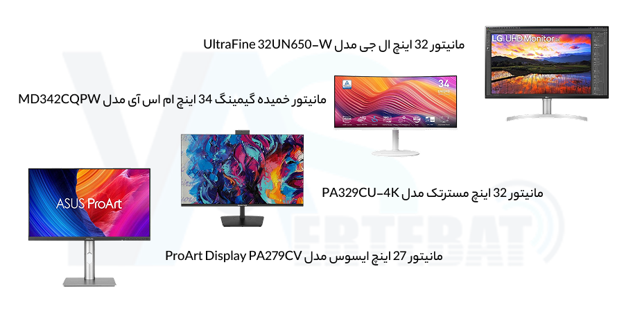 بهترین مانیتور گیمینگ بازار 1404