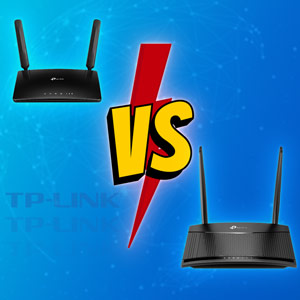 مقایسه مودم روتر 4G سیم کارتی تی پی لینک مدل TL-MR100 و TL-MR6400