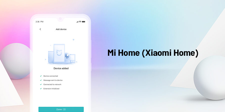 تصویر نصب نرم افزار Mi Home (Xiaomi Home)