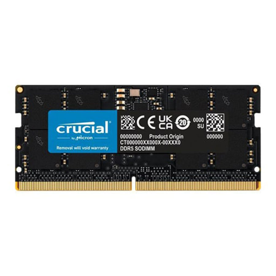 رم لپ تاپ کروشیال مدل 32GB 4800MHz DDR5 CL40 1.1V