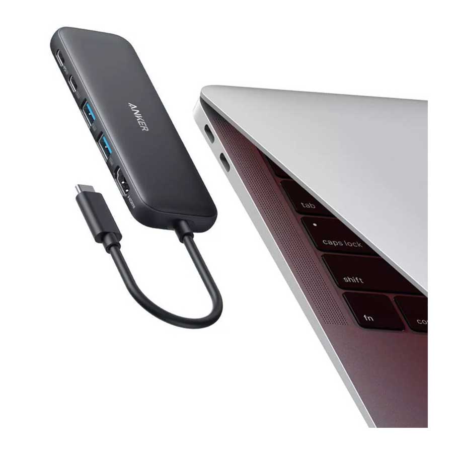 هاب USB-C پنج پورت انکر مدل 332 A8355