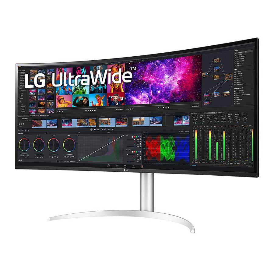 مانیتور خمیده 37.9 اینچ ال جی مدل 40WP95C-W