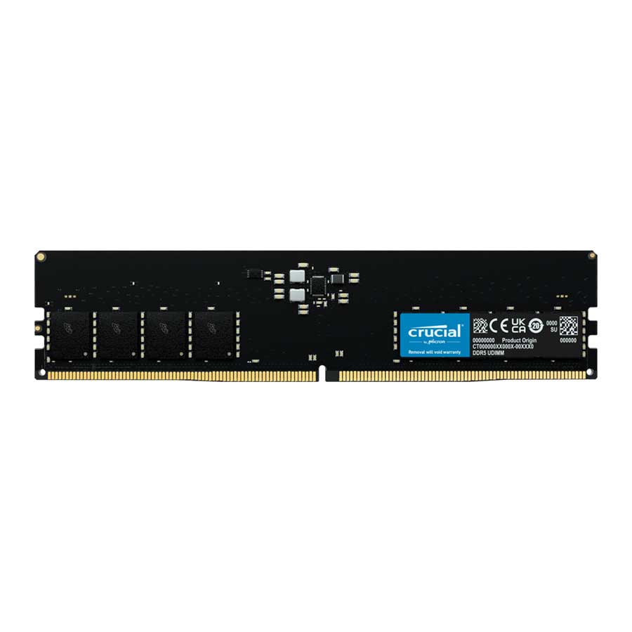 4800MHz CL40 DDR5 UDIMM single channel