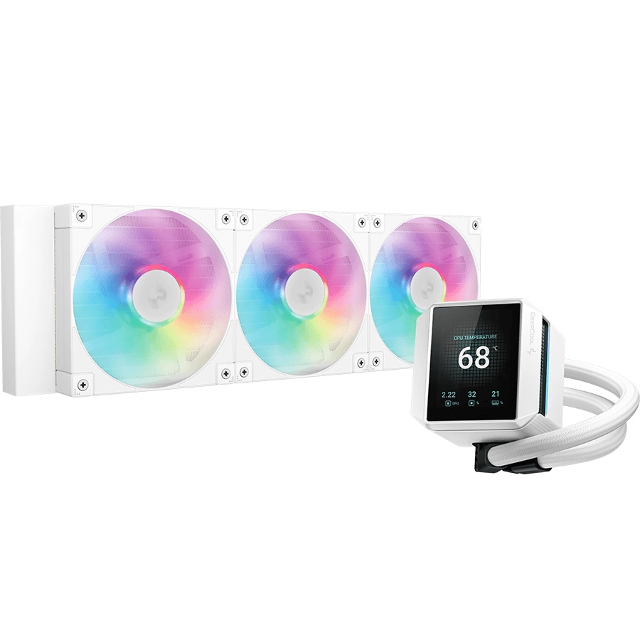 خنک کننده پردازنده دیپ کول مدل Mystique 360 ARGB White