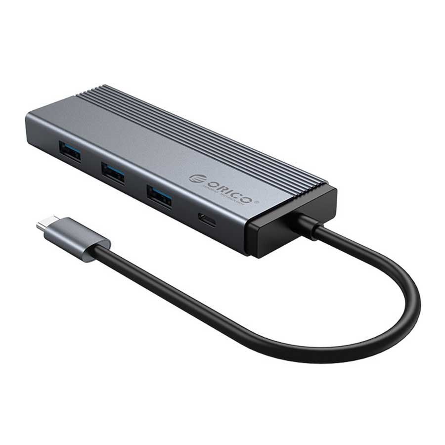 هاب USB-C پنج پورت اوریکو مدل 5SXA-GY-BP