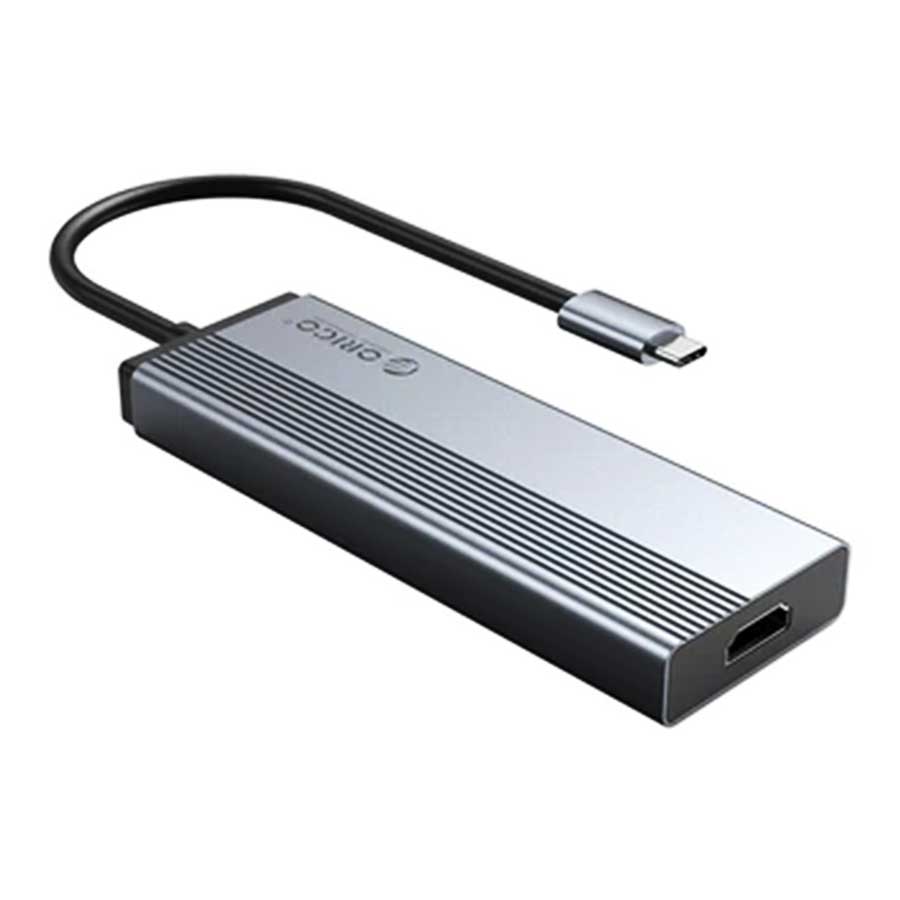 هاب USB-C پنج پورت اوریکو مدل 5SXH-GY-BP