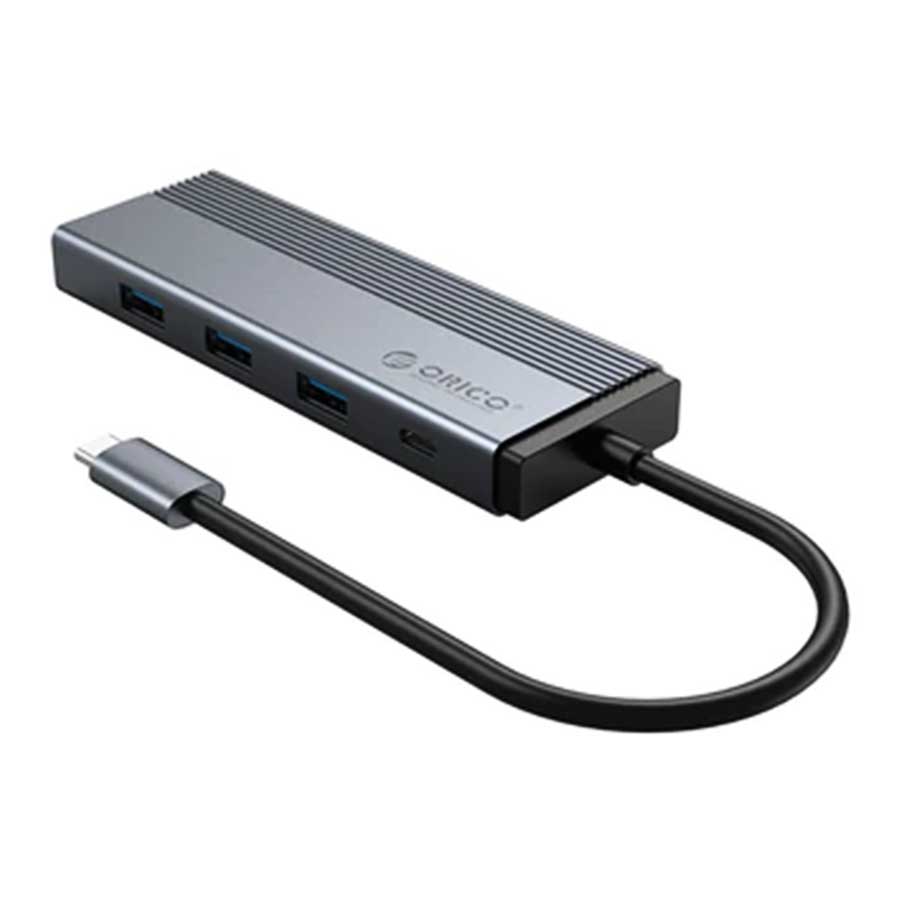 هاب USB-C پنج پورت اوریکو مدل 5SXH-GY-BP