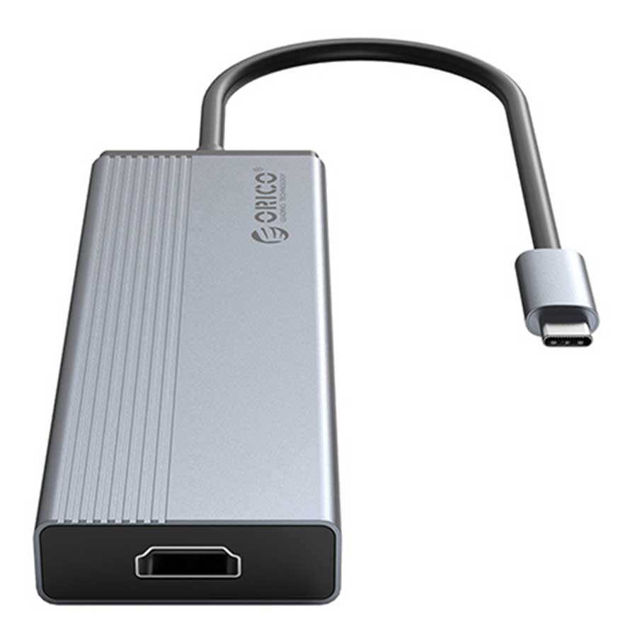 هاب USB-C پنج پورت اوریکو مدل 5SXH-GY-BP