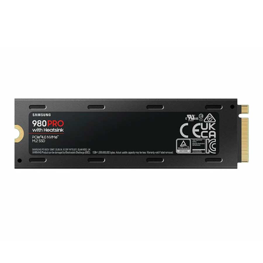 اس اس دی 1 ترابایت سامسونگ 980PRO Heatsink PCIe 4.0 2280 NVMe