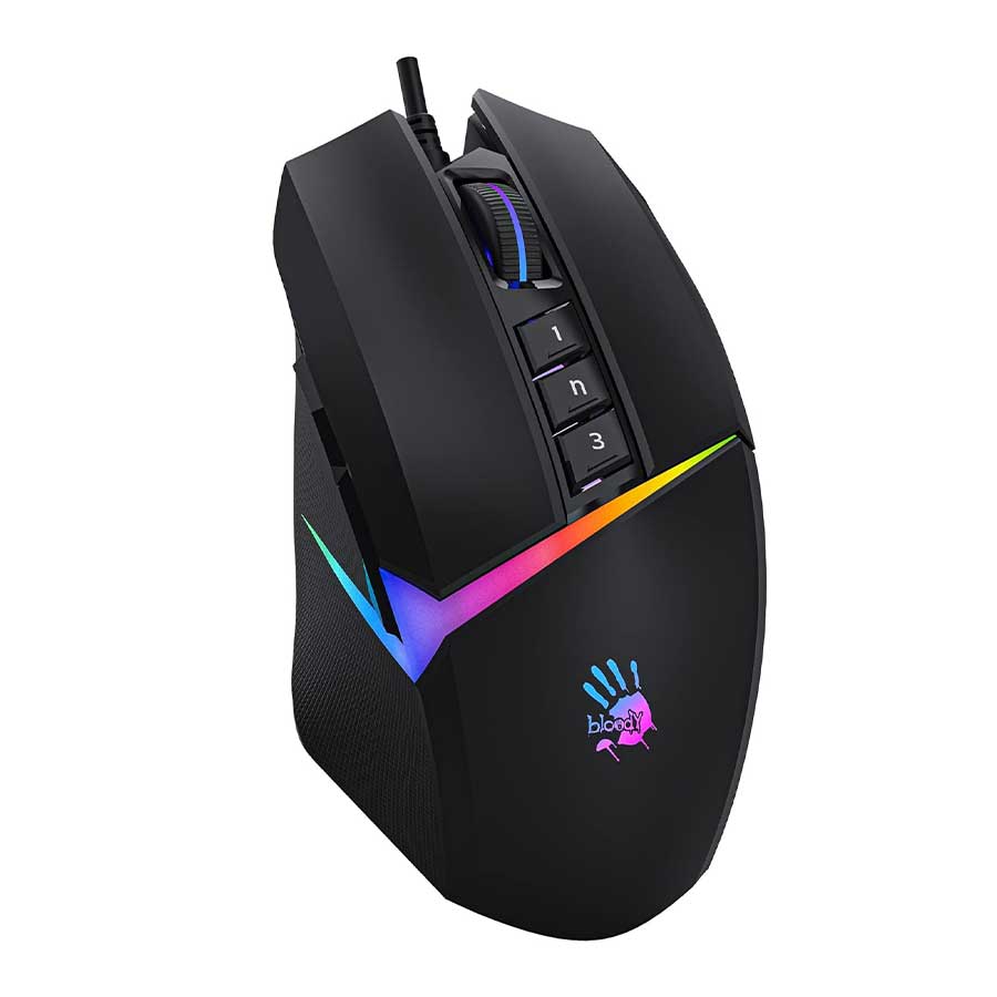 ماوس گیمینگ باسیم ای فورتک مدل BLOODY W60 Max
