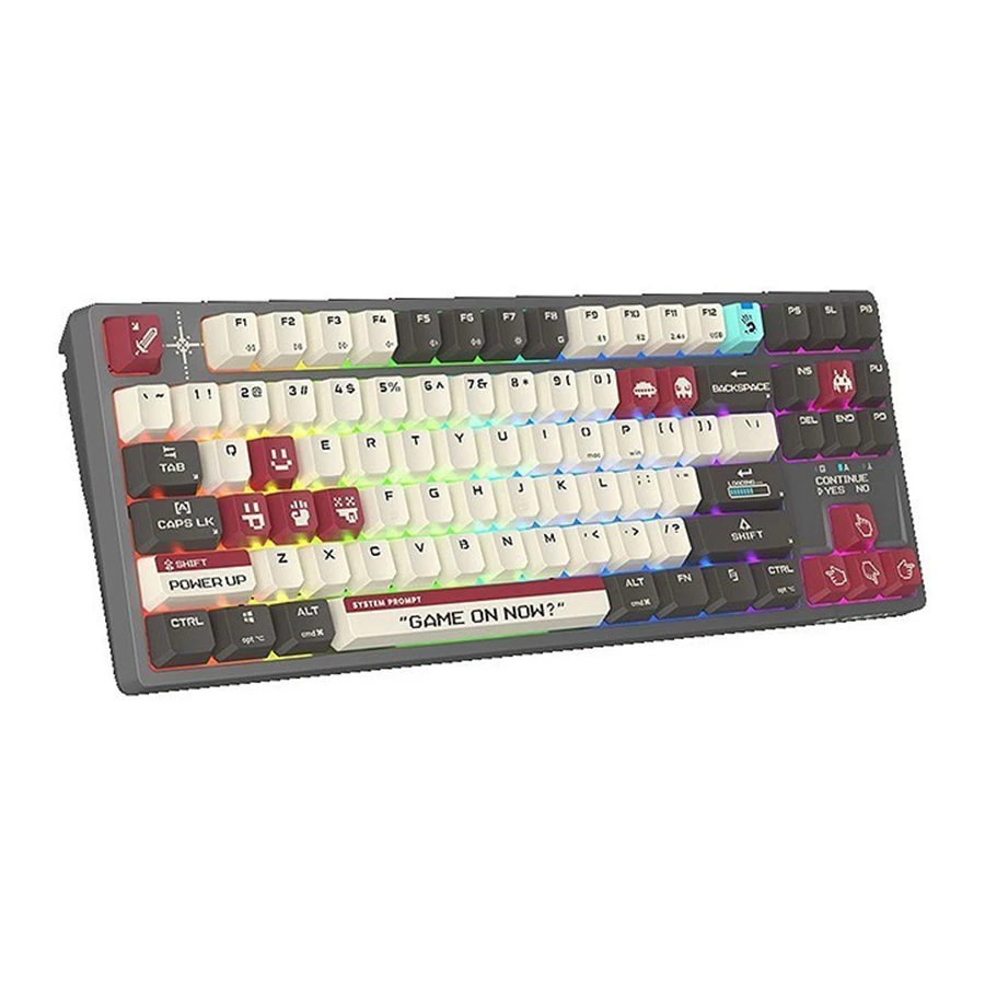 کیبورد گیمینگ بی‌سیم ای فورتک