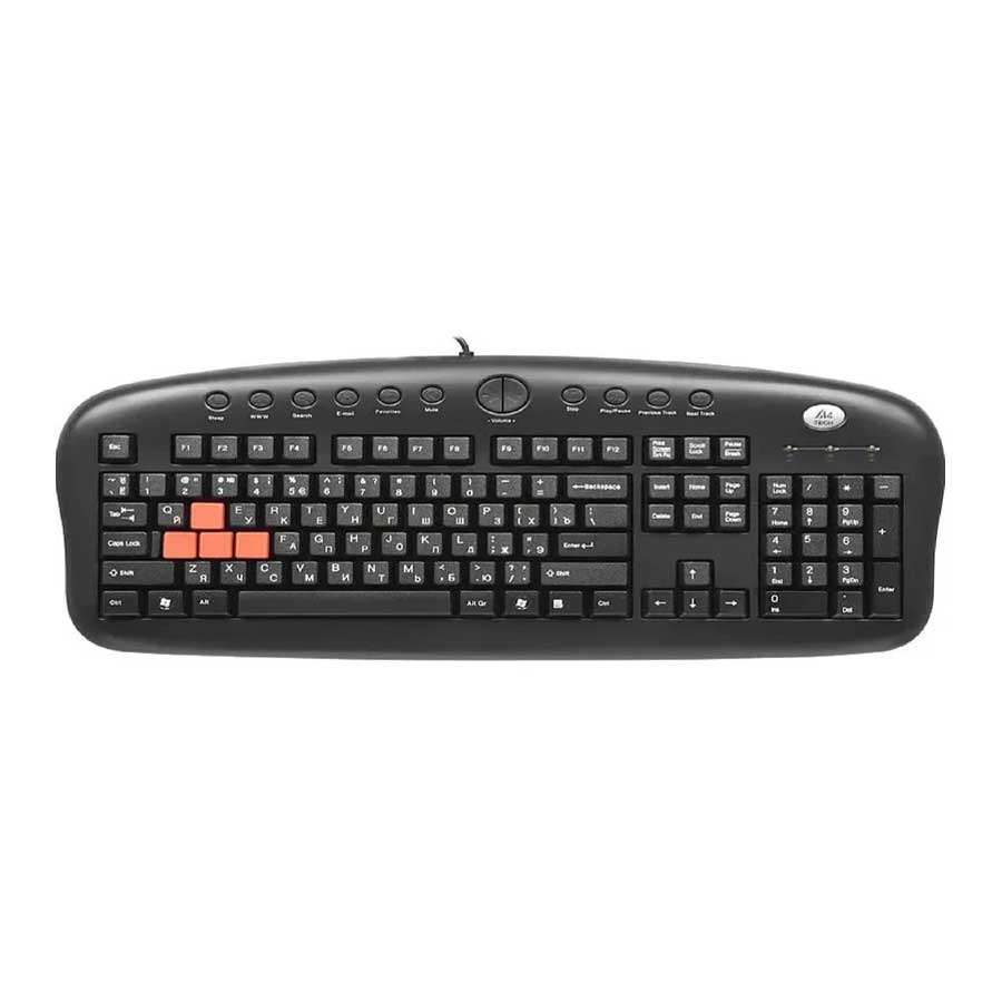 کیبورد و ماوس گیمینگ باسیم ای فورتک مدل KX-2810