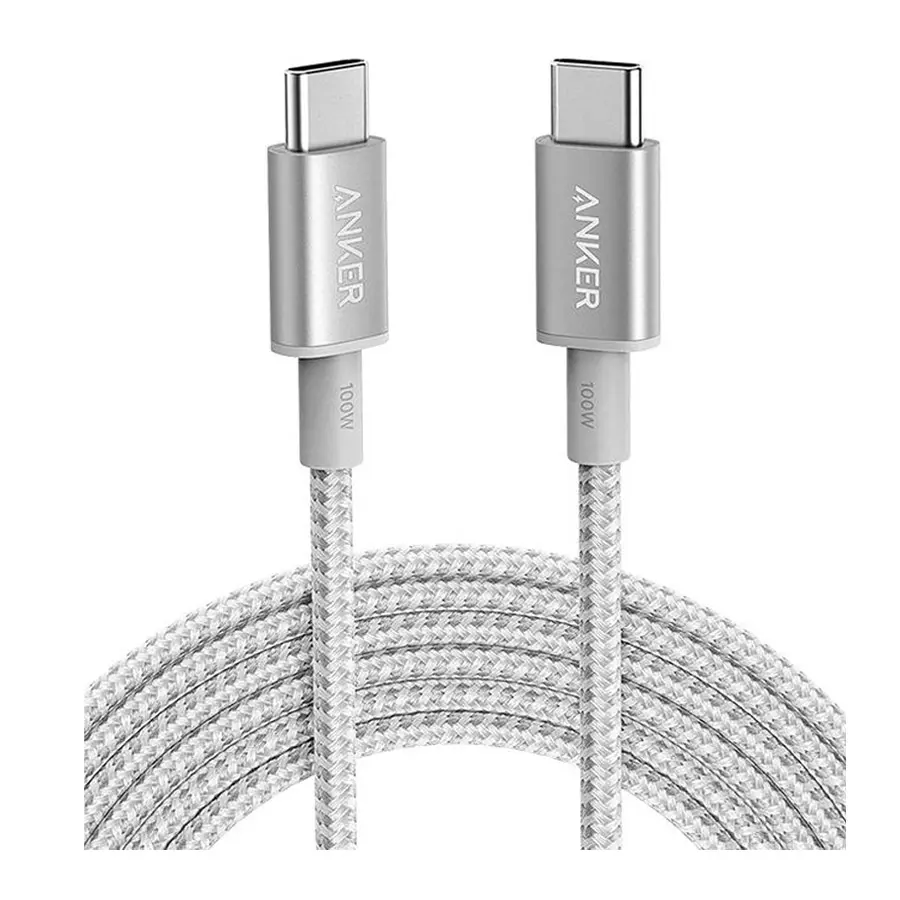 کابل تبدیل USB-C به USB-C انکر مدل A8757 طول 1.8 متر