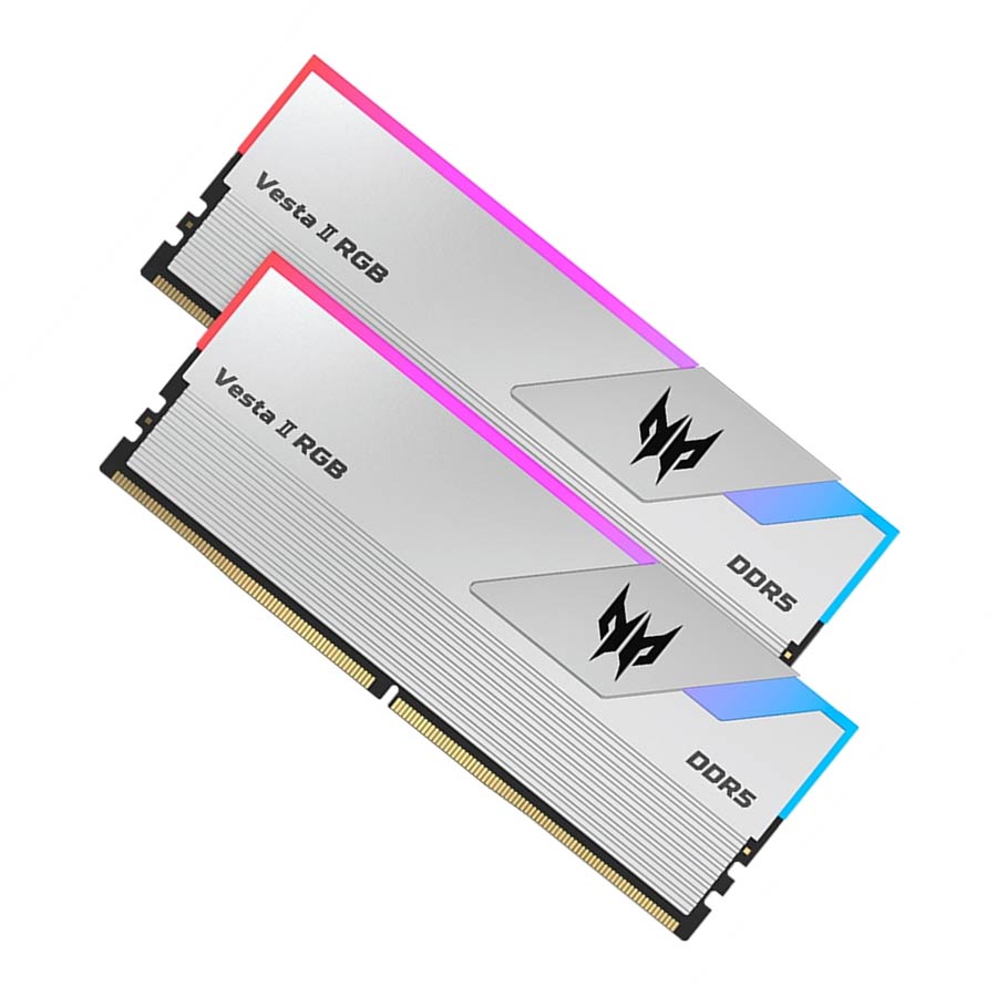 رم ایسر مدل Predator Vesta II RGB White Dual DDR5