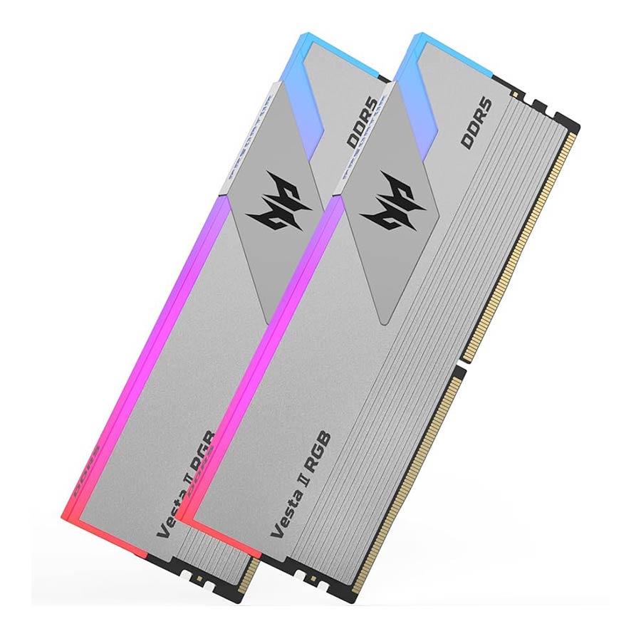 رم ایسر مدل Predator Vesta II RGB White Dual DDR5