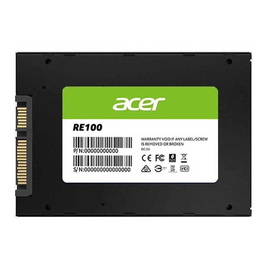اس اس دی 2.5 اینچ SATA ایسر مدل RE100