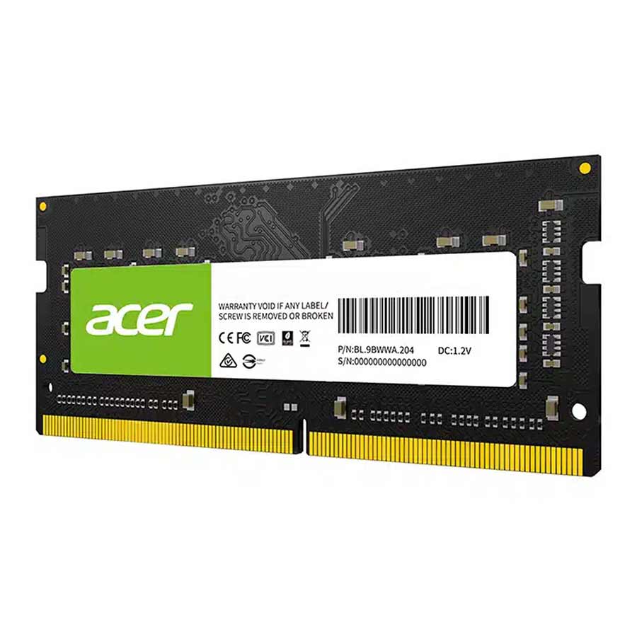 رم لپ تاپ ایسر مدل SD100 CL22 DDR4