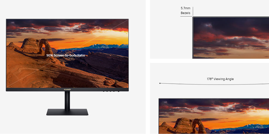 مانیتور گیمینگ حرفه ای هوآوی مدل AD80