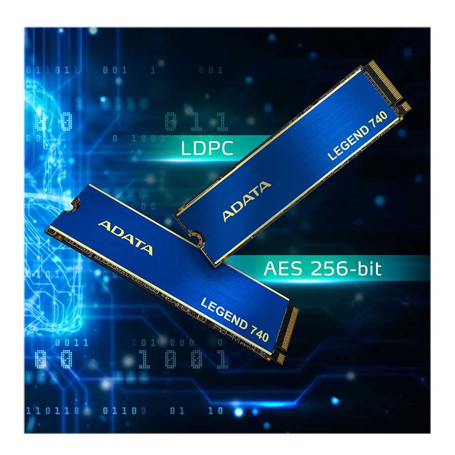 اس اس دی 250 گیگابایت ای دیتا مدل LEGEND 740 PCIe M.2 2280