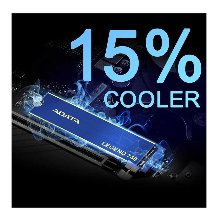 اس اس دی 500 گیگابایت ای دیتا مدل LEGEND 740 PCIe M.2 2280