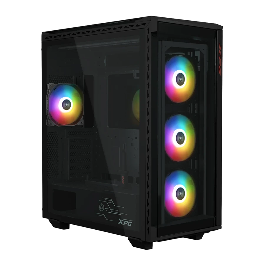 XPG BATTLECRUISER II Super Black کیس کامپیوتر ای دیتا