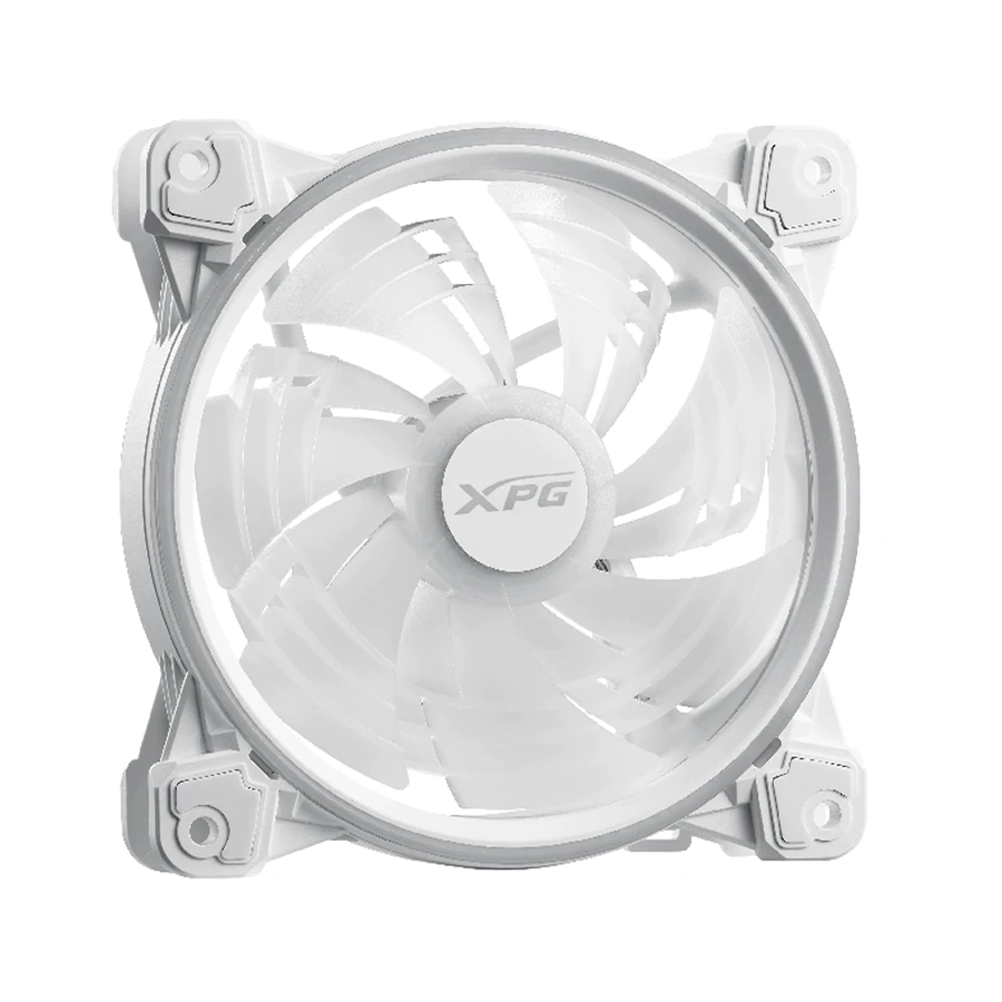 فن خنک کننده کیس کامپیوتر ای‌دیتا مدل XPG Hurricane PWM White 120 ARGB