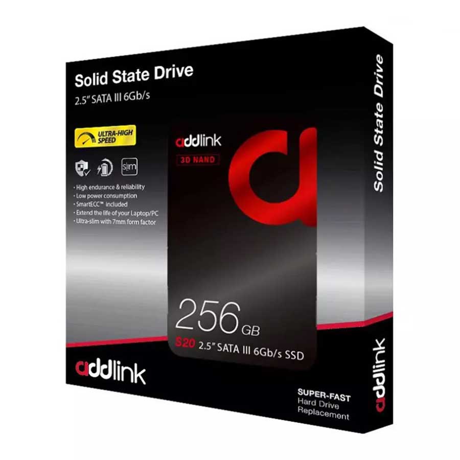 اس اس دی 256 گیگابایت 2.5 اینچ SATA ادلینک مدل S20
