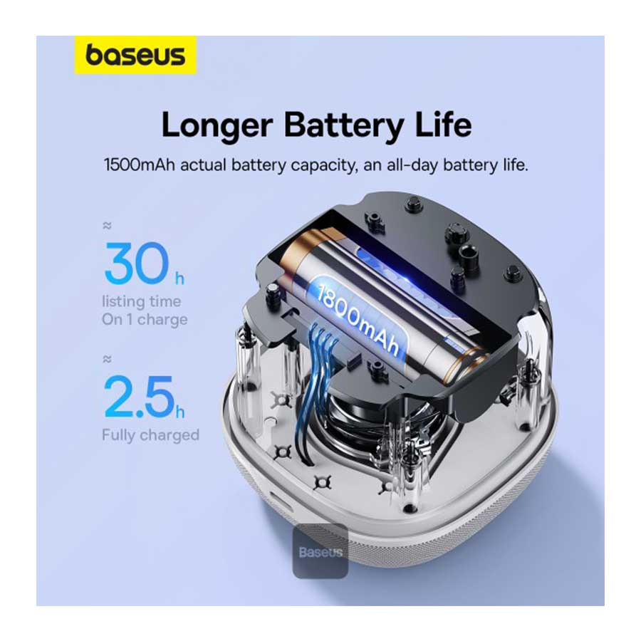 اسپیکر بلوتوث و قابل حمل بیسوس مدل AeQur V2 A20050500211-00