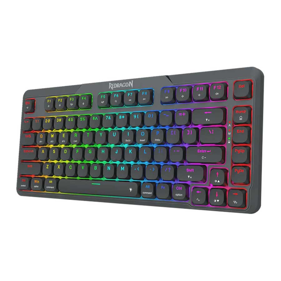 کیبورد گیمینگ بی‌سیم ردراگون مدل AETHER K706 PRO RGB