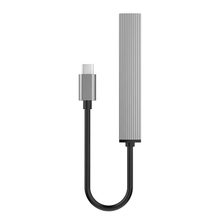 هاب USB-C چهار پورت اوریکو مدل AH-12F-GY-BP